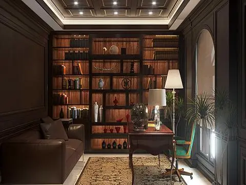 تصميم وتشطيب مكتبات ومخازن ملفات