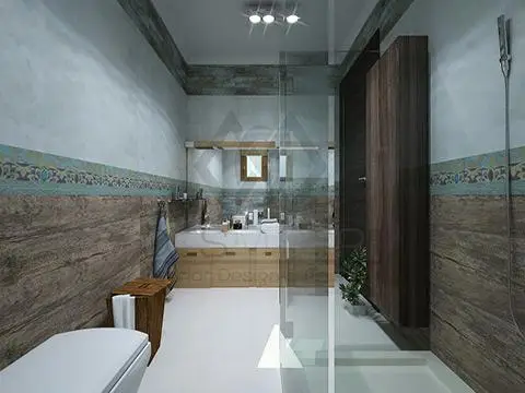 تصاميم حمامات صغيرة