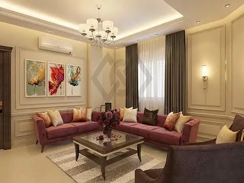 تصميم غرف المعيشة