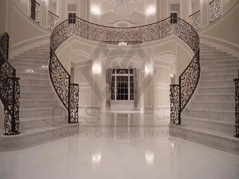 أعمال أرضيات الرخام والحوائط