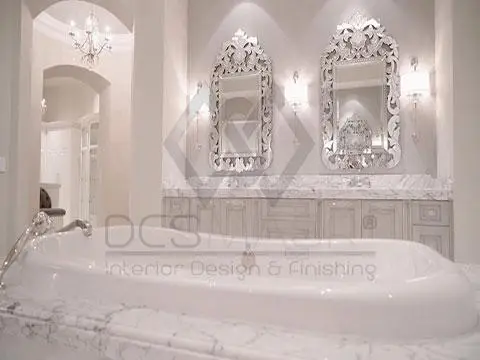 أعمال أرضيات الرخام والحوائط