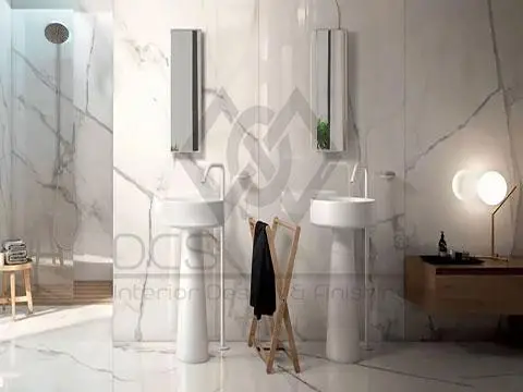 أعمال أرضيات الرخام والحوائط